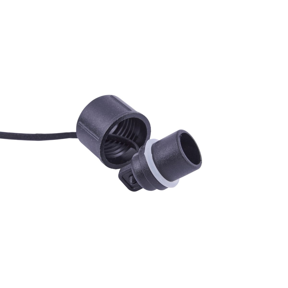 фото провод-разветвитель для гирлянд uniel ucx-f90 s5/0.4m/bk ul-00013237 | 220svet.ru