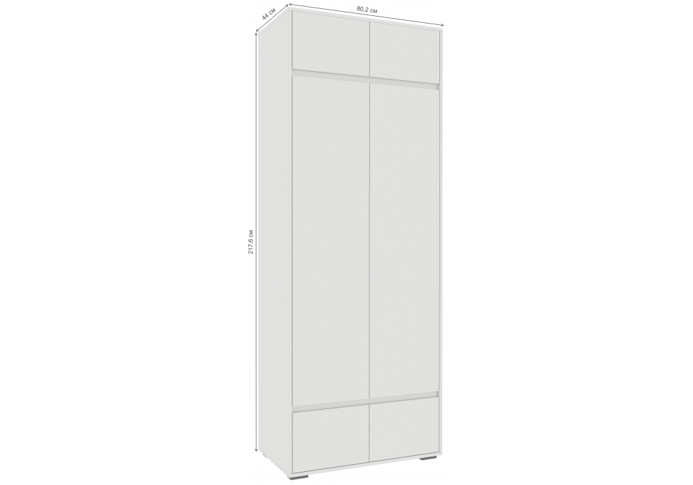 фото прихожая комплектация 5 woodville роут белый 596587 | 220svet.ru