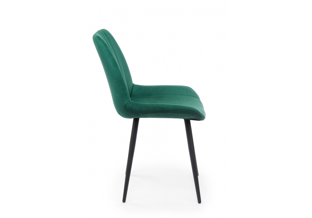 фото стул вращающийся на металлокаркасе woodville седа 360 зеленый (zd 667) / черный 632424 | 220svet.ru