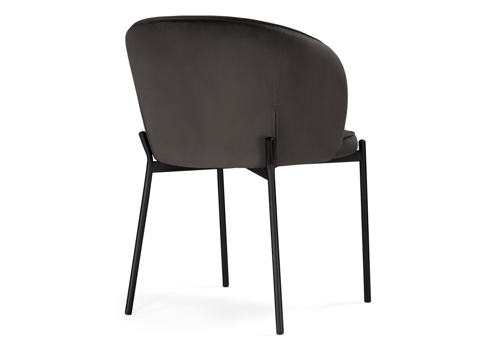 фото стул woodville нейл серый / черный 528448 | 220svet.ru