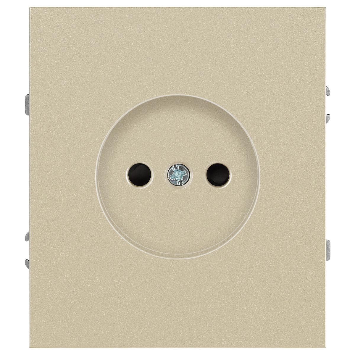 фото розетка эра arktik 16-2106-04 без заземления 2p 16а-250в шампань б0071676 | 220svet.ru