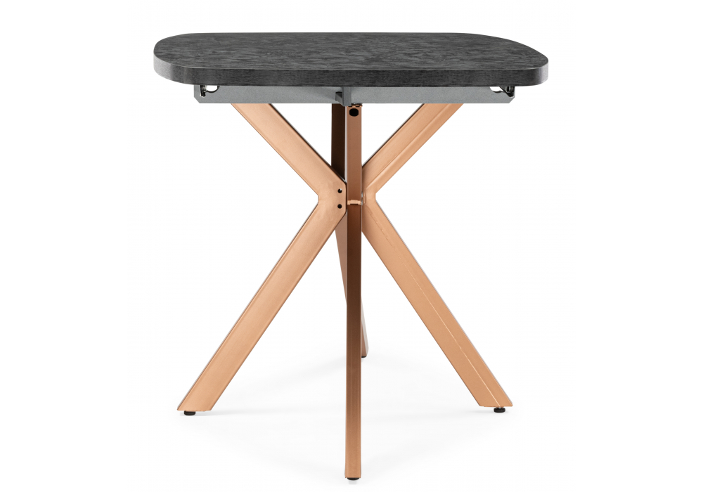 фото стол деревянный раскладной 116(160)x77 woodville кортез 32 малави / медь 619233 | 220svet.ru