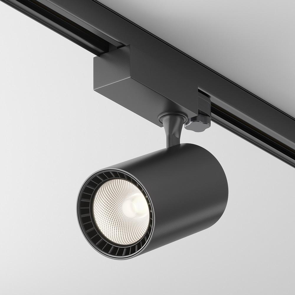 фото трековый светильник maytoni technical vuoro tr029-3-26w3k-s-b | 220svet.ru