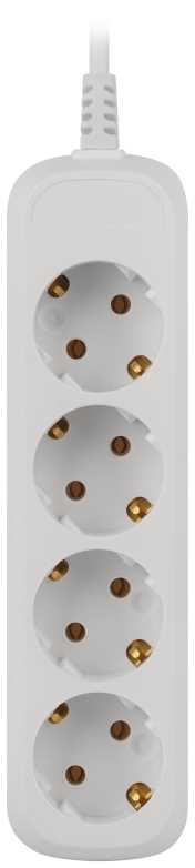 фото удлинитель электрический эра udl-10-430-e greenline 4 розетки с заземлением 3м пвс 3x0.75мм2 б0065061 | 220svet.ru
