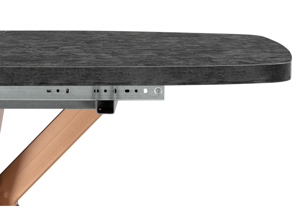 фото стол деревянный раскладной 116(160)x77 woodville кортез 32 малави / медь 619233 | 220svet.ru