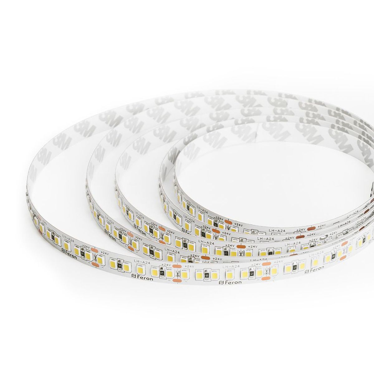 фото светодиодная лента feron 16w/m 180led/m 2835smd 3000к 30m ls502 53089 | 220svet.ru