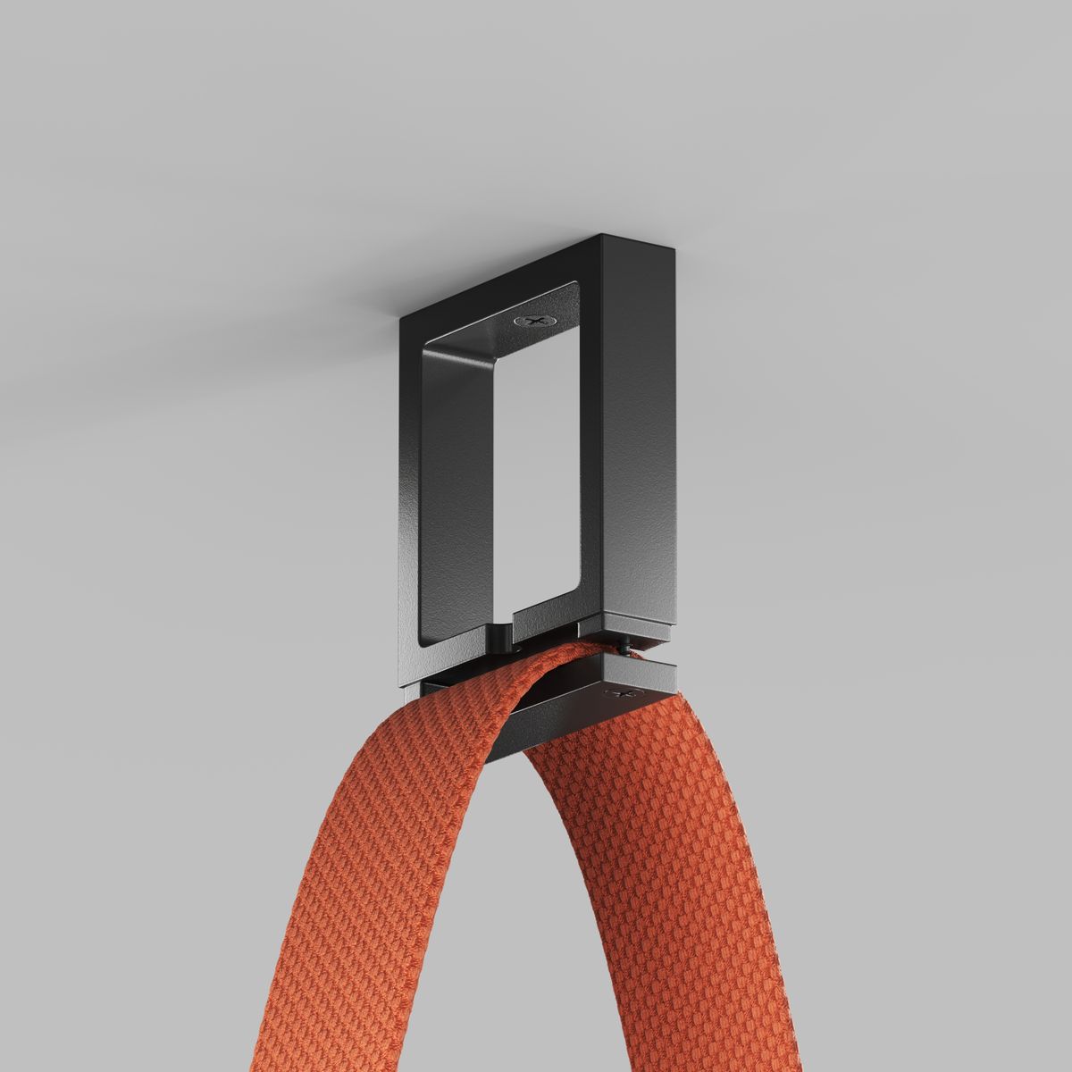 фото усиленное накладное крепление для гибкого трека-ремня belty denkirs belty base tr5508-bk | 220svet.ru