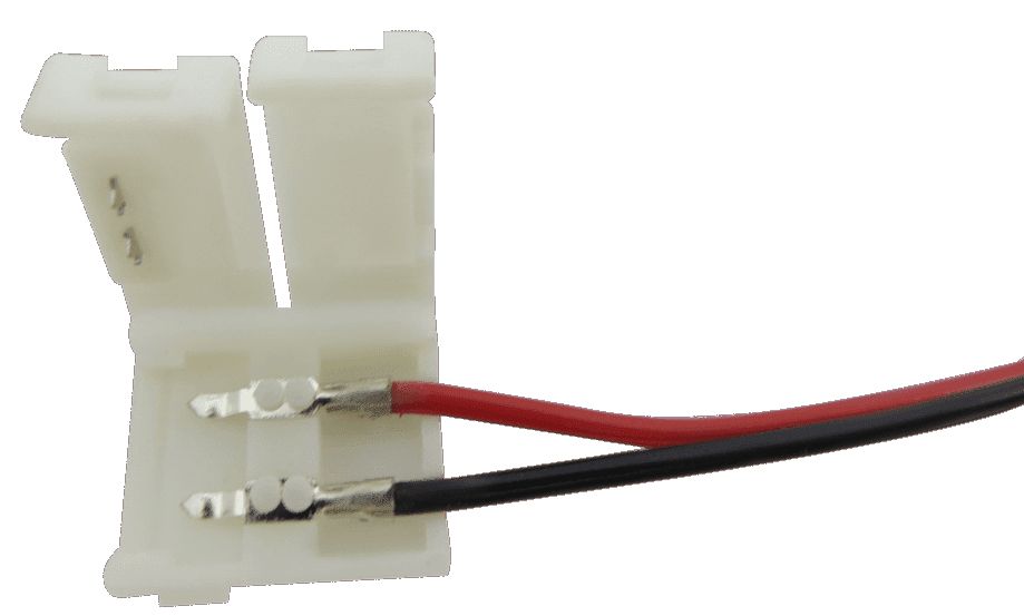 фото коннектор для ленты smd-5050 swg 2pin-10mm30mm-1 000168 | 220svet.ru