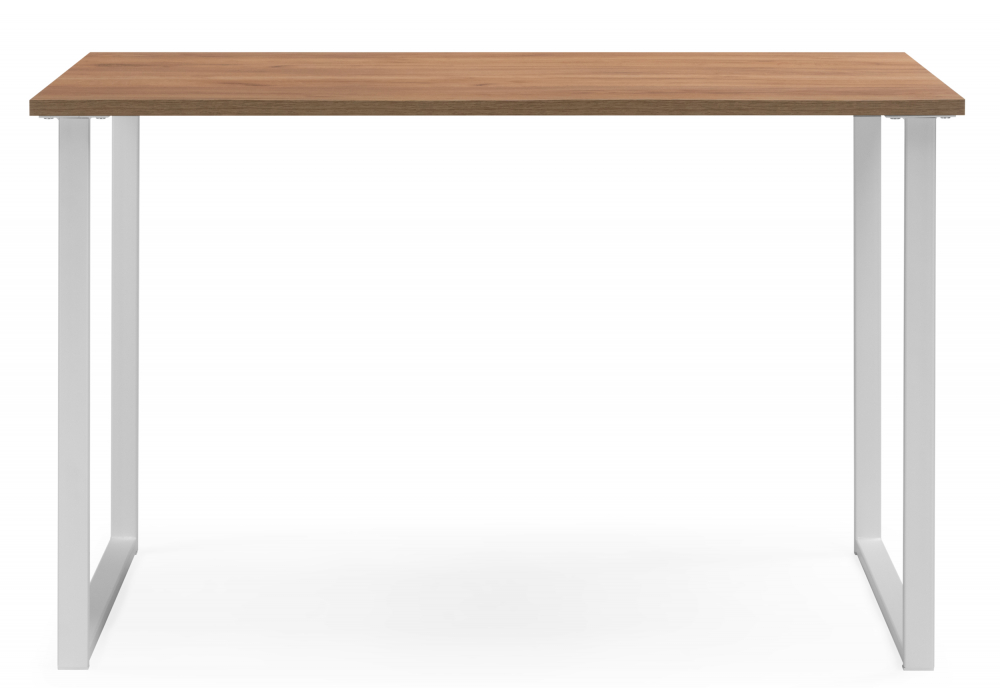 фото стол деревянный woodville лиман 120x80 дуб крафт золотой / белый матовый 619208 | 220svet.ru