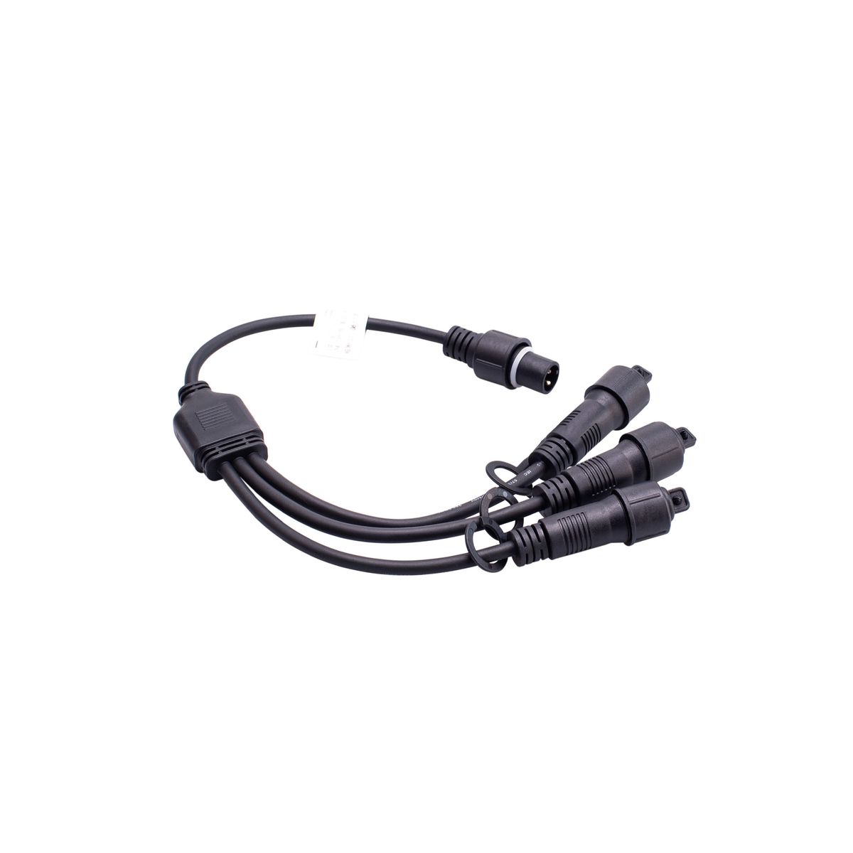 фото провод-разветвитель для гирлянд uniel ucx-f90 s3/0.4m/bk ul-00013235 | 220svet.ru