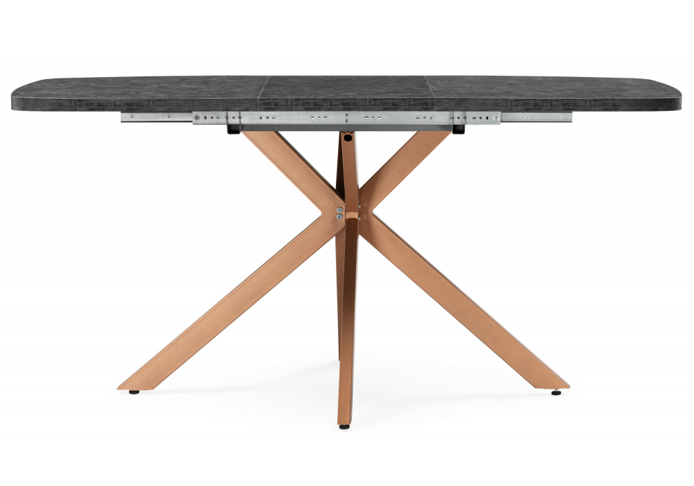 фото стол деревянный раскладной 116(160)x77 woodville кортез 32 малави / медь 619233 | 220svet.ru