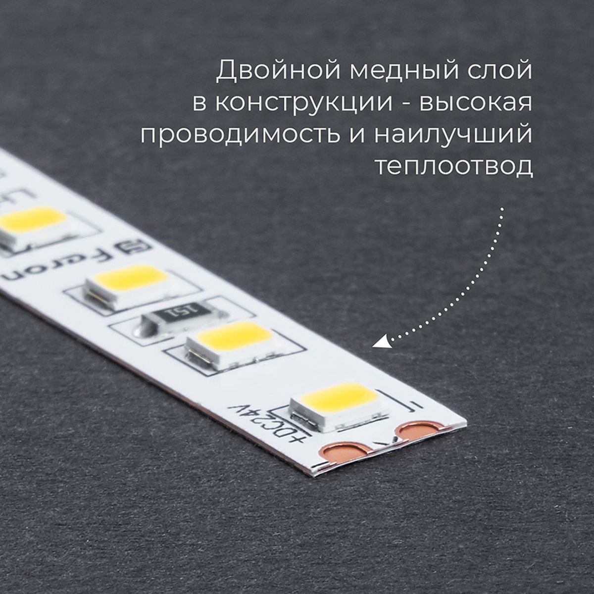 фото светодиодная лента feron 16w/m 180led/m 2835smd 6000к 30m ls502 53091 | 220svet.ru