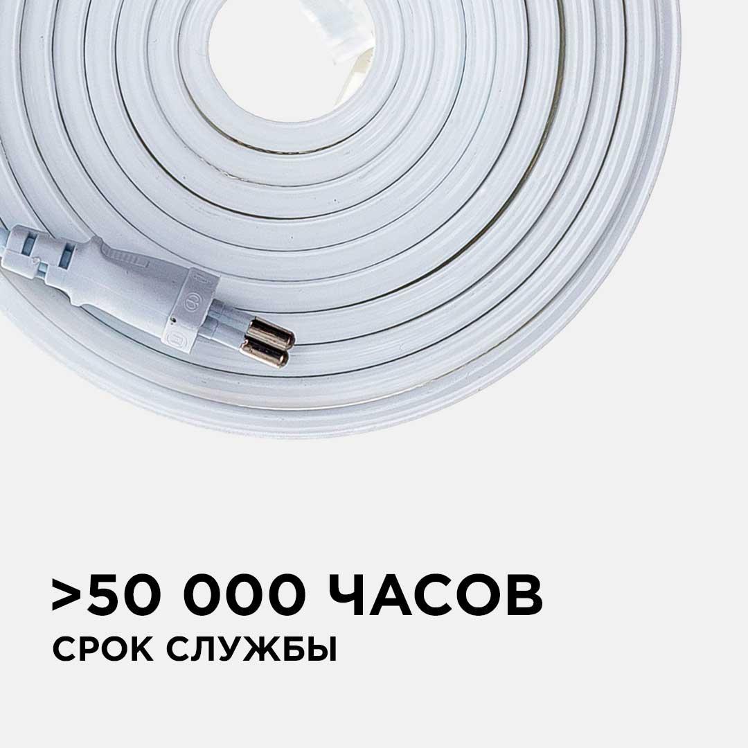 фото светодиодная влагозащищенная лента apeyron 4,8w/m 60led/m 5050smd теплый белый 5m 10-05 | 220svet.ru