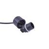 Миниатюра фото провод-разветвитель для гирлянд uniel ucx-f90 s5/0.4m/bk ul-00013237 | 220svet.ru