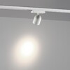 Миниатюра фото светильник трековый однофазный двухжильный светодиодный novotech solette 359806 белый | 220svet.ru