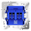 Миниатюра фото розетка акустическая встраиваемая 4-местная voltum s70 vls060302 (белый матовый) | 220svet.ru