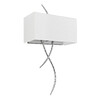 Миниатюра фото настенный светильник loft it romance 10457 silver | 220svet.ru