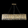 Миниатюра фото подвесная люстра crystal lux abril sp12 l1200 gold | 220svet.ru