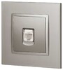 Миниатюра фото розетка эра elegance 14-3107-16 rj45, титан б0065764 | 220svet.ru