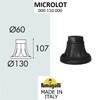 Миниатюра фото парковый столб fumagalli mikrolot 000.110.000.a0 | 220svet.ru