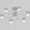 Миниатюра фото люстра reluce 26730-0.3-06 gx53 grey | 220svet.ru