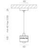 Миниатюра фото подвесной светильник с верхней светящейся частью lightstar 590057-3000 | 220svet.ru
