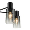 Миниатюра фото потолочная люстра escada 2120/5p black | 220svet.ru