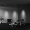 Миниатюра фото потолочный светильник maytoni focus led c055cl-l12w4k-w-pt | 220svet.ru