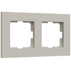 Миниатюра фото рамка на 2 поста slab werkel slab w0022917 | 220svet.ru