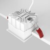 Миниатюра фото встраиваемый светильник maytoni alfa led dl043-01-15w4k-d-sq-w | 220svet.ru