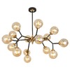 Миниатюра фото потолочная люстра lussole  astoria lsp-8309 | 220svet.ru