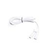 Миниатюра фото удлинитель для гирлянд uniel ucx-f90 e/3m/wh ul-00013224 | 220svet.ru