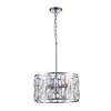 Миниатюра фото подвесная люстра escada glow 2102/4s chrome | 220svet.ru