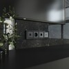 Миниатюра фото розетка с заземлением и шторками черный werkel hammer w1271108 | 220svet.ru