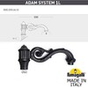 Миниатюра фото парковый фонарь fumagalli tabor adam/noemi 1l  e35.205.m10.axh27 | 220svet.ru
