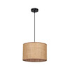 Миниатюра фото подвесной светильник arte lamp straw a7090sp-1bk | 220svet.ru