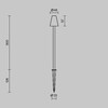 Миниатюра фото ландшафтный светильник maytoni cane o504fl-l1b3k | 220svet.ru