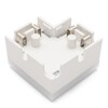 Миниатюра фото коннектор l-образный apeyron 09-30 | 220svet.ru