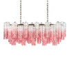 Миниатюра фото подвесной светильник loft it murano 10580/1000r clear pink | 220svet.ru