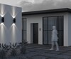 Миниатюра фото уличный настенный светильник maytoni shim o514wl-l30b3k | 220svet.ru