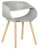 Миниатюра фото стул обеденный dobrin alien lmzl-pp682_lb-tr_p-gr-01-4887 | 220svet.ru