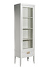 Миниатюра фото тумба прикроватная бежевая 1 ящик garda decor 151sv-000010 | 220svet.ru