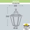 Миниатюра фото фонарь на столб fumagalli noemi e35.000.000.vyh27 | 220svet.ru