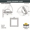 Миниатюра фото уличное бра fumagalli giova/guizeppe 4p2.702.000.ayf1r | 220svet.ru