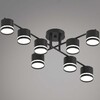 Миниатюра фото люстра reluce 79730-0.3-08 gx53 bk | 220svet.ru