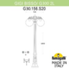 Миниатюра фото садово-парковый фонарь fumagalli gigi bisso/g300 2l dn g30.156.s20.wxe27dn | 220svet.ru