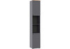 Миниатюра фото стеллаж woodville опра серый графит / дуб золотой craft 676809 | 220svet.ru