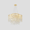Миниатюра фото подвесная люстра crystal lux abril sp12 gold | 220svet.ru