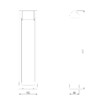Миниатюра фото ландшафтный поворотный светильник led 3000k ip54 elektrostandard dors 35163/f черный | 220svet.ru