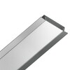 Миниатюра фото профиль встраиваемый для светодиодной ленты ambrella illumination gp1100al | 220svet.ru